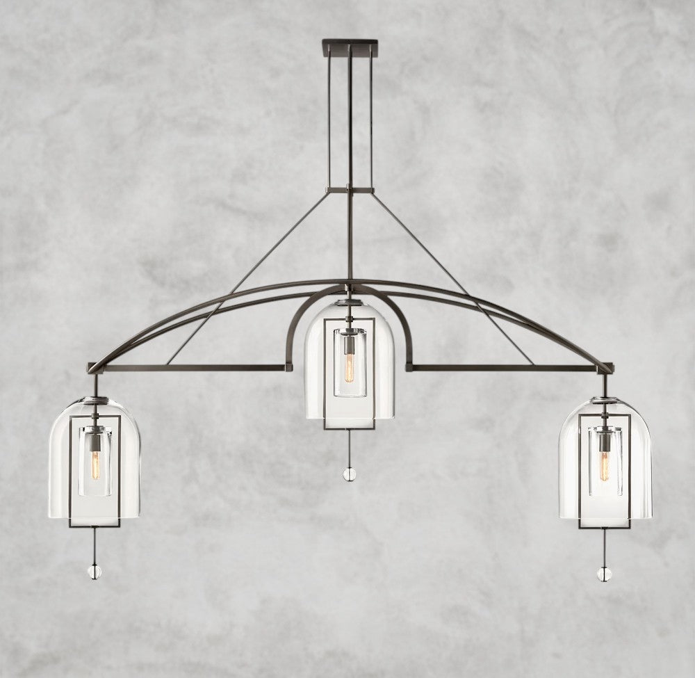 Fulcrum Grand Linear Chandelier 61", 73", 85"